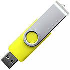 Флеш накопичувач USB 16ГБ ЖОВТИЙ (під нанесення) 0801-5-16GB | Юсб флешка, фото 6