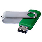 Флеш накопичувач USB 64ГБ ЗЕЛЕНИЙ (під нанесення) 0801-7-64GB | Юсб флешка, фото 3