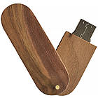 Флеш накопичувач USB 32ГБ ДЕРЕВ'ЯНА (під нанесення) 0201-2-32GB | Юсб флешка, фото 5