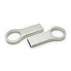 Флеш накопичувач у металевому корпусі СРІБНИЙ колір під гравіювання логотипу 16ГБ (0495-1-16GB)| Юсб флешка, фото 6