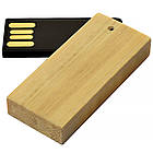 Флеш накопичувач USB 64ГБ ДЕРЕВ'ЯНА світла (під нанесення) 0253-64GB | Юсб флешка, фото 3