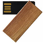 Флеш накопичувач USB 16ГБ ДЕРЕВ'ЯНА темна (під нанесення) 0253-2-16GB | Юсб флешка, фото 6