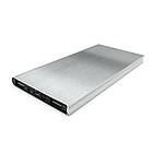 Power Bank під гравіювання або друк корпоративного логотипа 8000 mAh сріблястий колір (E119-8000MAH-1), фото 6