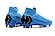 Футбольні бутси Nike Mercurial Superfly VI 360 Elite FG Royal Blue/Black/Metallic Silver, фото 2