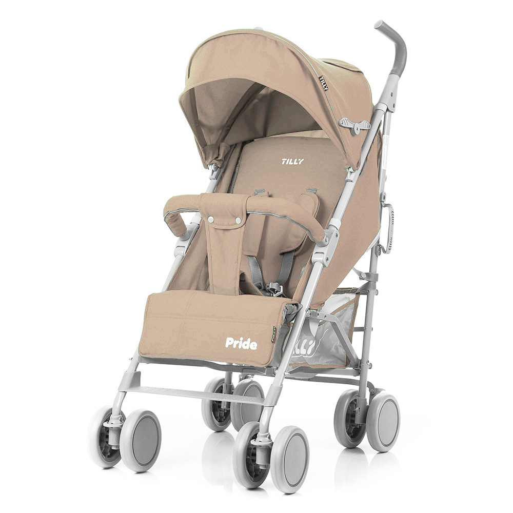 Коляска-тростина Pride, «Tilly» (T-1412), колір Beige (бежевий)