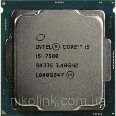 Процесор Intel Core i5-7500 3.4 GHz / 8 GT / s / 6 MB, s1151 (BX80677I57500), Tray, б/у