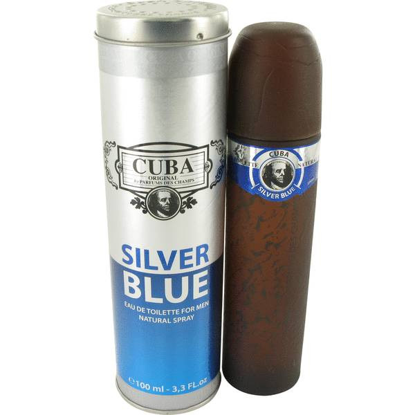 Cuba Blue Silver туалетна вода чоловік., 100 мл