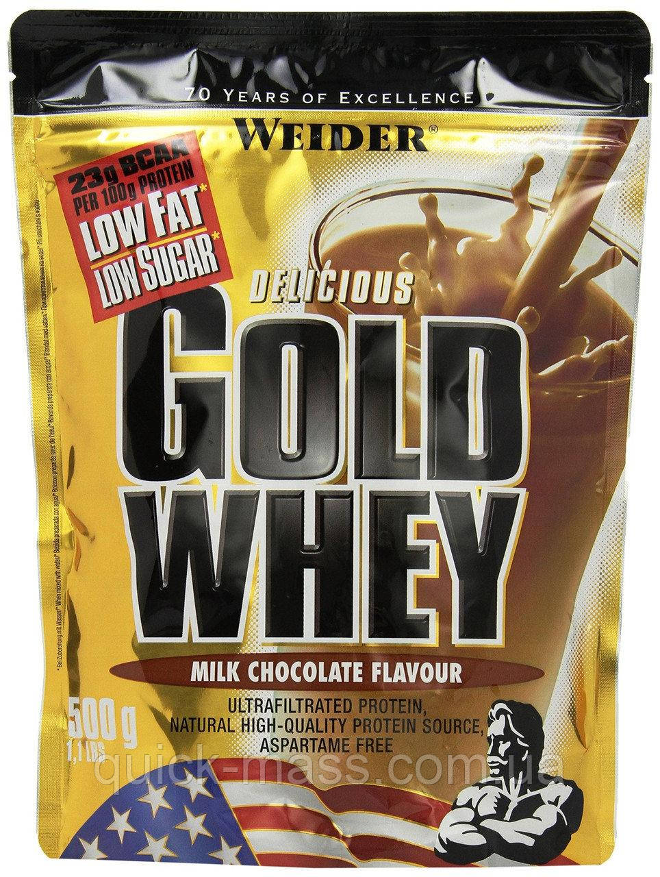Протеїн Weider Whey Gold 500g, фото 1