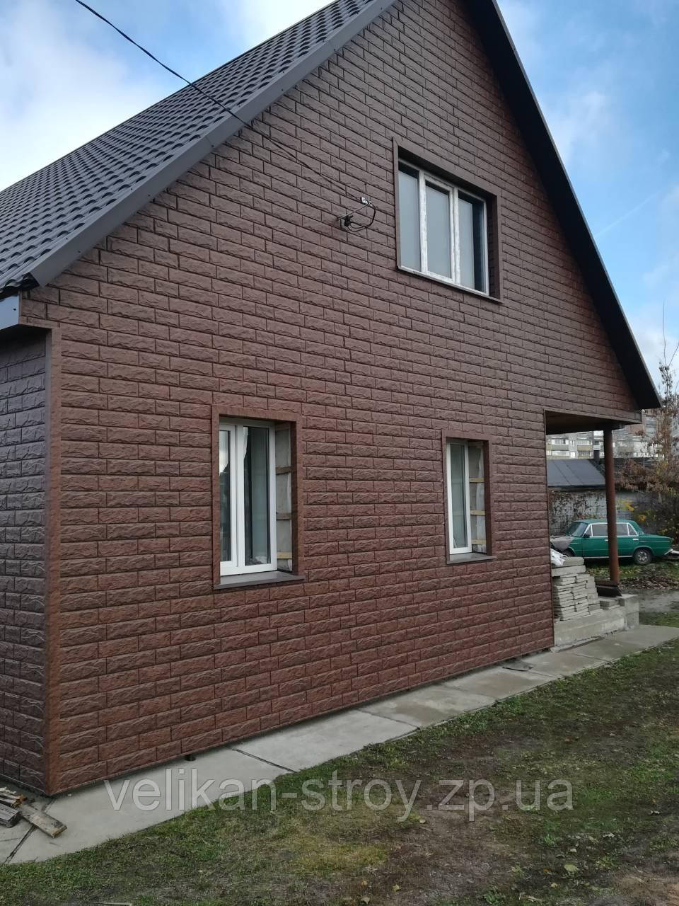 Сайдинг Stone House Камінь палений