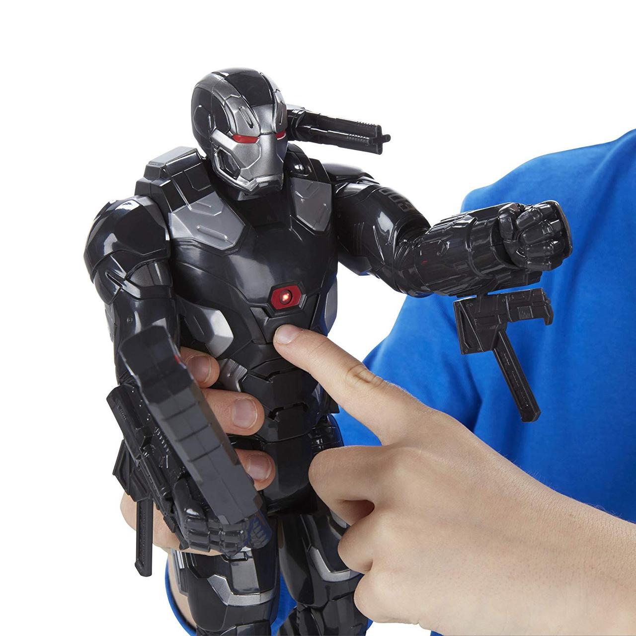 Игрушка Марвел машина войны Marvel Titan Hero Series Marvel s War Machine Electronic Figure 30 см - фото 4 - id-p976763827