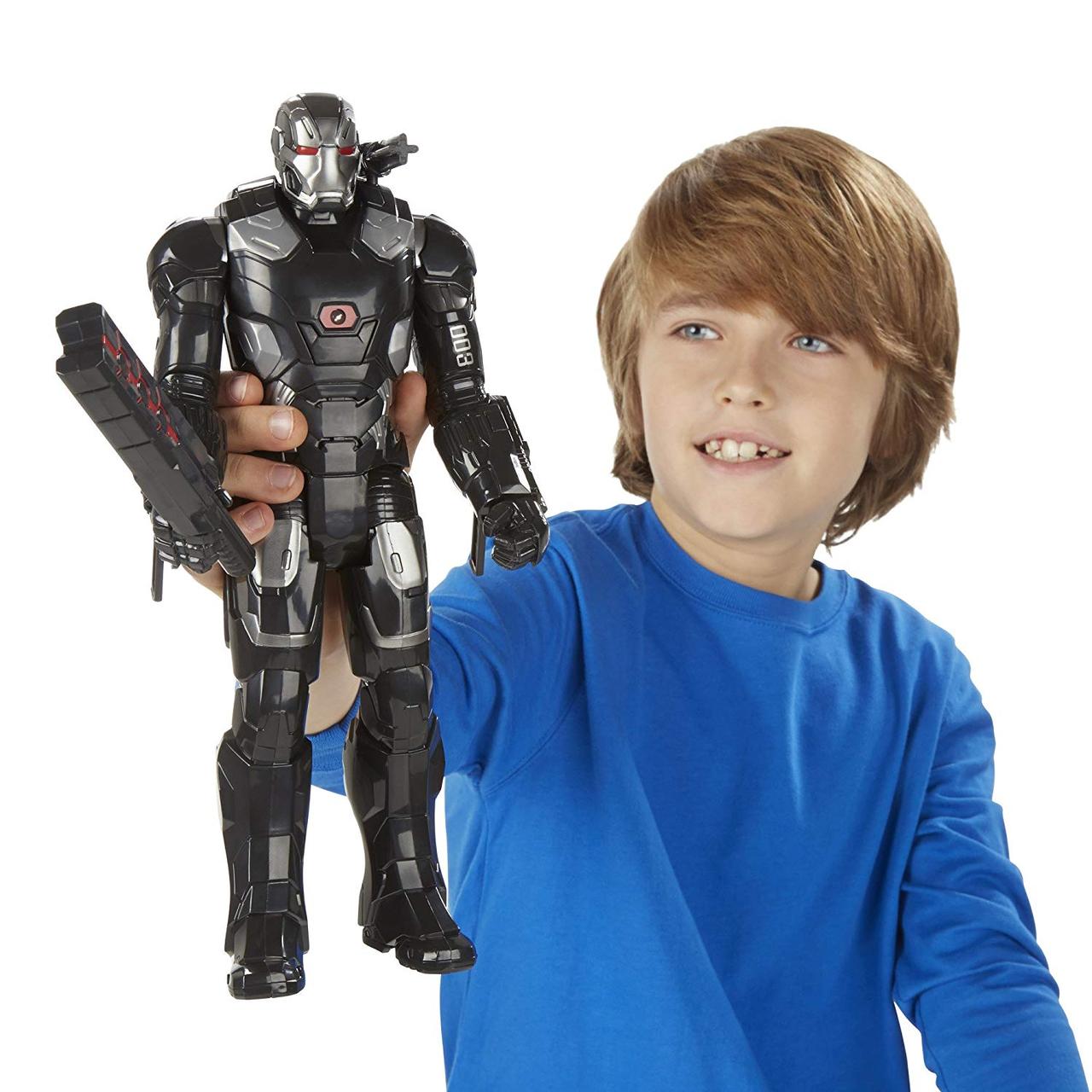 Игрушка Марвел машина войны Marvel Titan Hero Series Marvel s War Machine Electronic Figure 30 см - фото 3 - id-p976763827