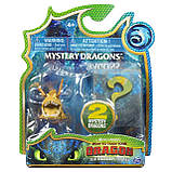 Колекційна фігурка дракон 2 фігурки в асортименті Dragons DreamWorks, Mystery Collectible Figures, фото 8