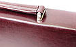 Портфель жіночий з екошкіри AMO Польща SST10 бордовий, фото 7