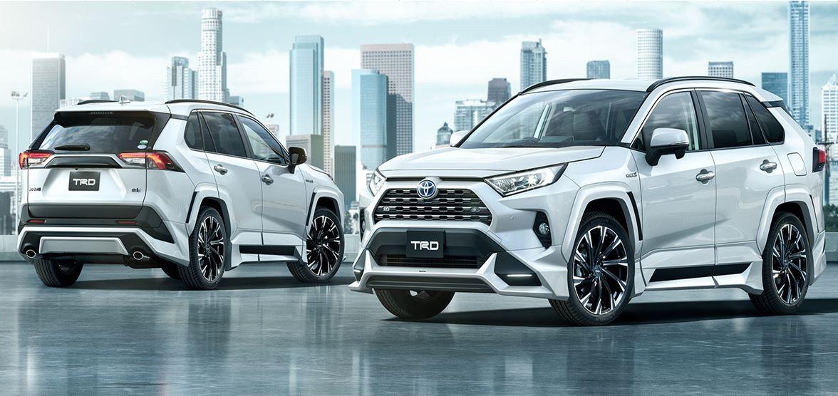 Спойлерной комплект TRD Toyota Rav 4 2019+