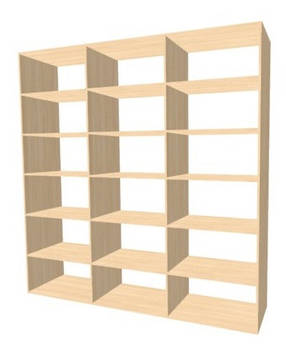 Шафа-купе 2000*450, 3 дверцята (Алекса)