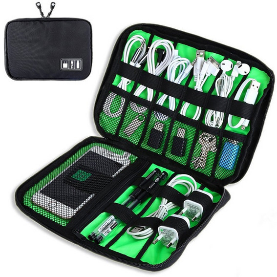 Органайзер дорожній для дротів дрібної електроніки ґаджетів, фото 1