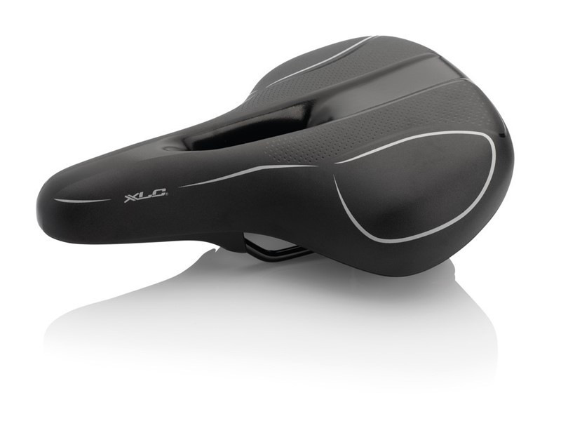 Сідло для велосипеда XLC SA-T10 City/Urban, чорне, чоловіче, 275x210mm, 710гр.