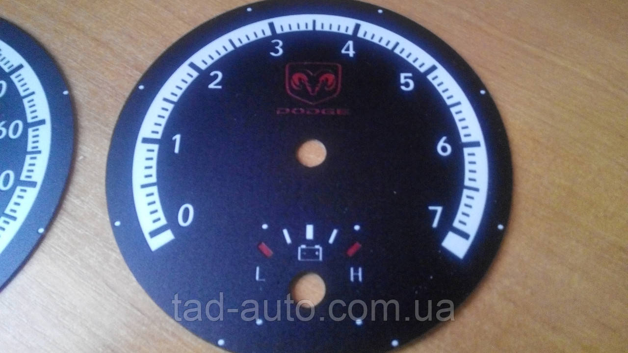 Шкалы приборов Dodge RAM