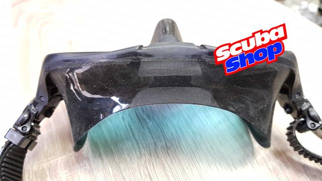Маска для підводного полювання Marlin Sigma Black з просвітленими склом