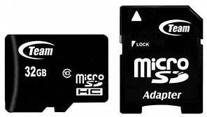 Мікро SD карта пам'яті 32 Гб 10 класу, microSD 32 Gb Class 10
