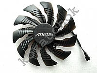 Вентилятор №161 кулер для відеокарти Gigabyte Aorus GTX 1060 1070 1080Ti RX580 PLD10015B12H T129215BU