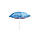 Пляжна парасолька з нахилом 180 см, сонцезахисна парасолька з кріпленням спиць Ромашка та УФ захистом, фото 3