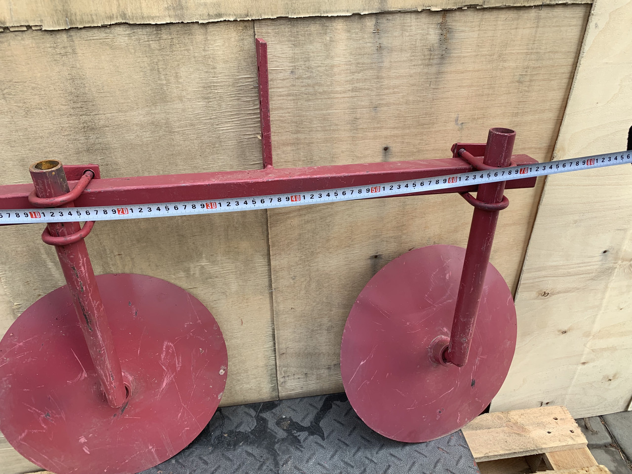 Дисковий окучник 420 мм подвійне зчеплення, фото 1