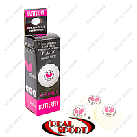Набір м'ячів для настільного тенісу Butterfly 95710-270 3star