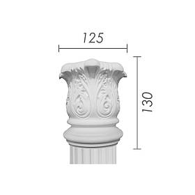 Капітель з гіпсу, гіпсова капітель кп-2 (1/2)