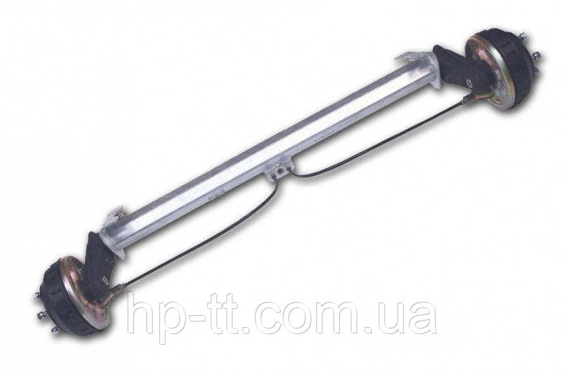 Гальмівна вісь AL-KO Е-П 1350 кг A=1800 112*5 з кутом важеля 5 градусів 1528083