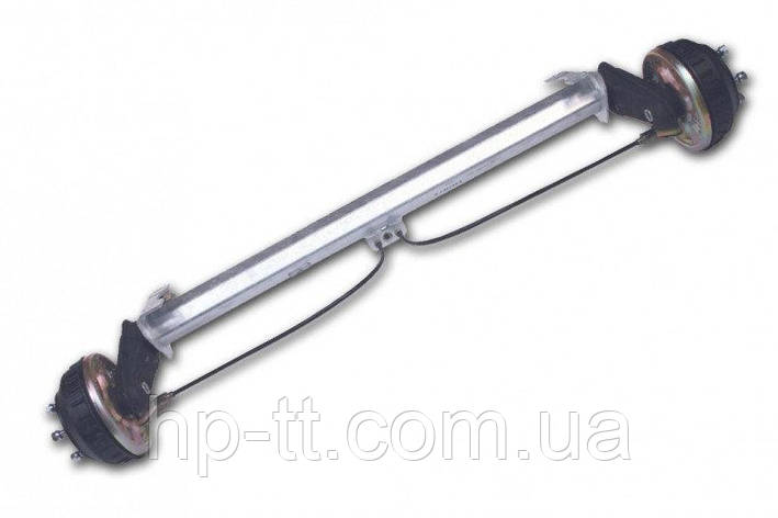 Гальмівна вісь AL-KO Е-П 1350 кг A=1800 112*5 з кутом важеля 5 градусів 1528083, фото 1