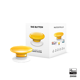 Кнопка управління Z-Wave FIBARO The Button Жовтий