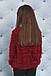 Кофта для девочки травка бордо, фото 3