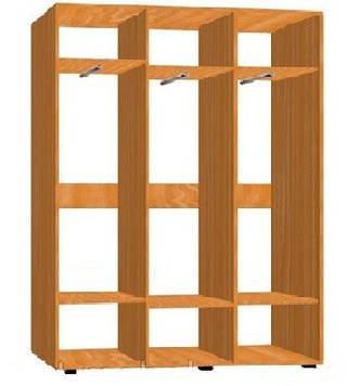 Шафа-купе 2000х450, 3 двері (Алекса)