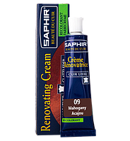 Жидкая Кожа Saphir Creme Renovatrice, 25мл Махагон 09