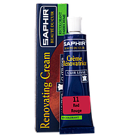 Жидкая Кожа Saphir Creme Renovatrice, 25мл Красный 11