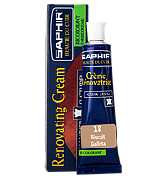 Жидкая Кожа Saphir Creme Renovatrice, 25мл Бисквит 18