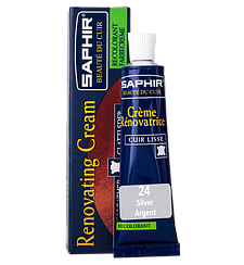 Рідка Шкіра Saphir Creme Renovatrice, 25 мл Срібний 24