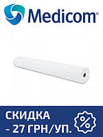 Одноразовая простынь в рулоне белая MEDICOM Standart 25г/м.кв 80 х 100