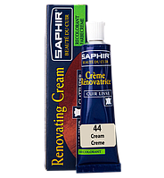 Жидкая Кожа Saphir Creme Renovatrice, 25мл Кремовый 44