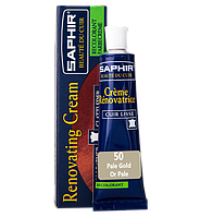 Жидкая Кожа Saphir Creme Renovatrice, 25мл Бледное золото 50