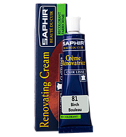 Жидкая Кожа Saphir Creme Renovatrice, 25мл Березовый 81