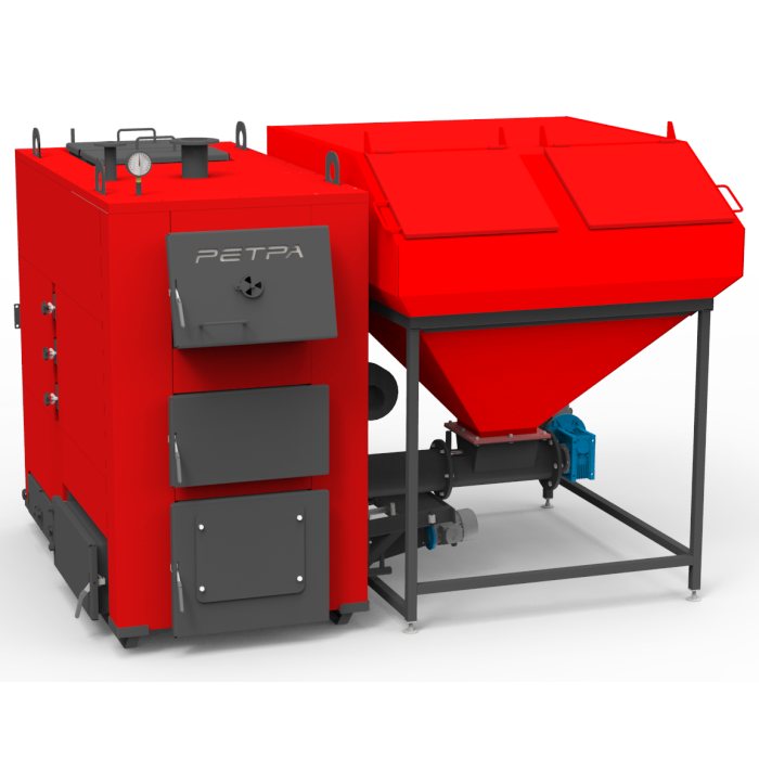 Промисловий котел з автоматизованою подаванням палива РЕТРА 4-М (RETRA 4-М TRIO 1250 кВт), фото 1