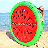 Надувний пліт, матрац для купання Intex 56283 Кавун, фото 2