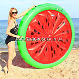 Надувний пліт, матрац для купання Intex 56283 Кавун, фото 3