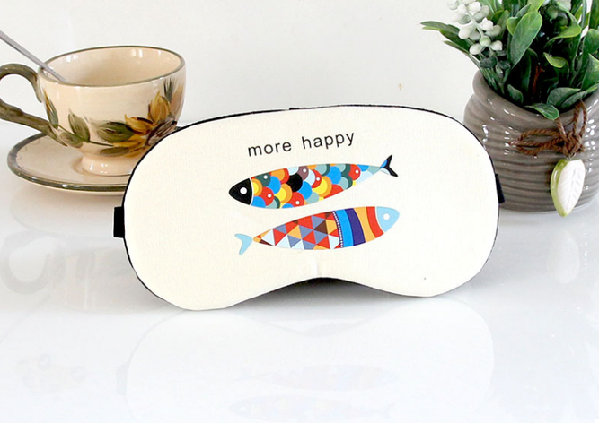 Маска для сну з гелем всередині More Happy (Бежевий) (123773), фото 1