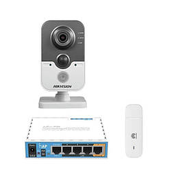 3G комплект з IP камерою Hikvision DS-2CD2442FWD-IW