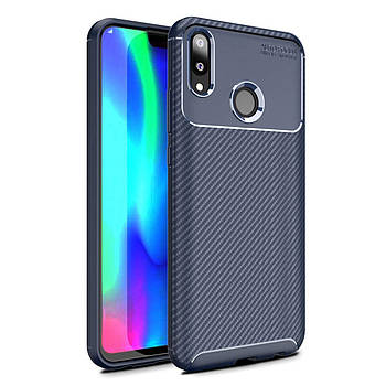 Чохол Carbon Case Huawei Y9 2019 / Enjoy 9 Plus Синій