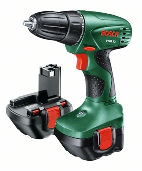 Акумуляторний дриль-шурупокрут Bosch PSR 12 (2 ак.)