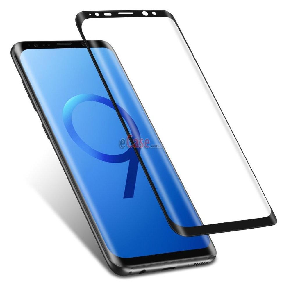 Захисне скло Mocolo 5D Full Glue для Samsung Galaxy S9 (G960) Black(0.33 мм)
